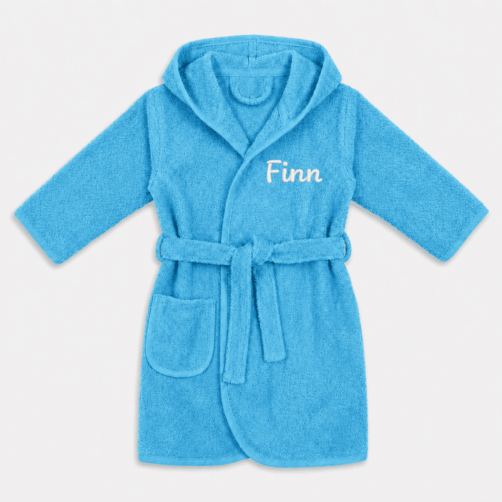 Baby- & Kinderbademantel mit gesticktem Namen