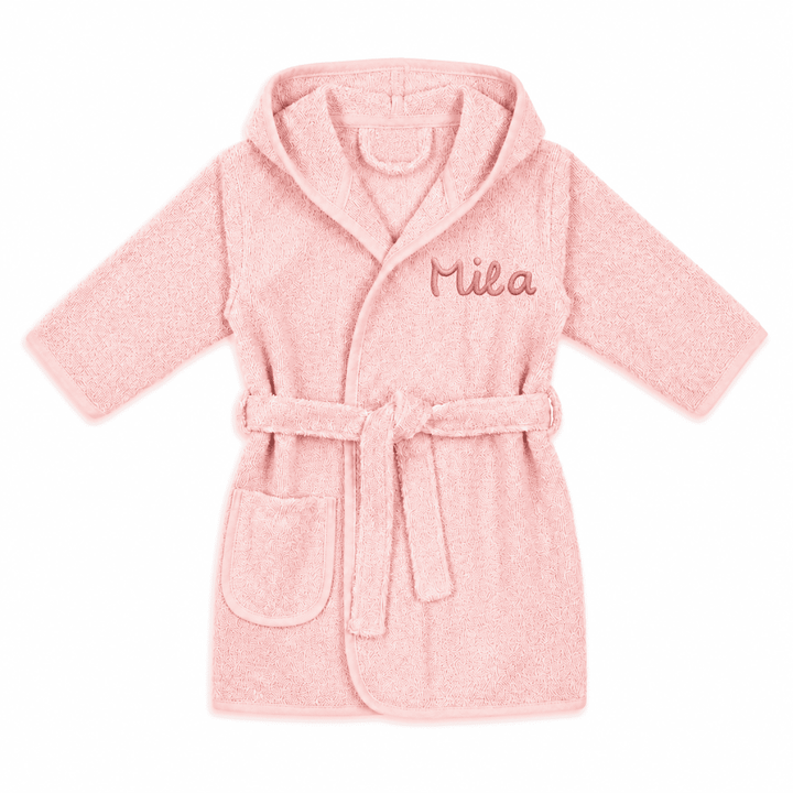 Baby- & Kinderbademantel mit gesticktem Namen