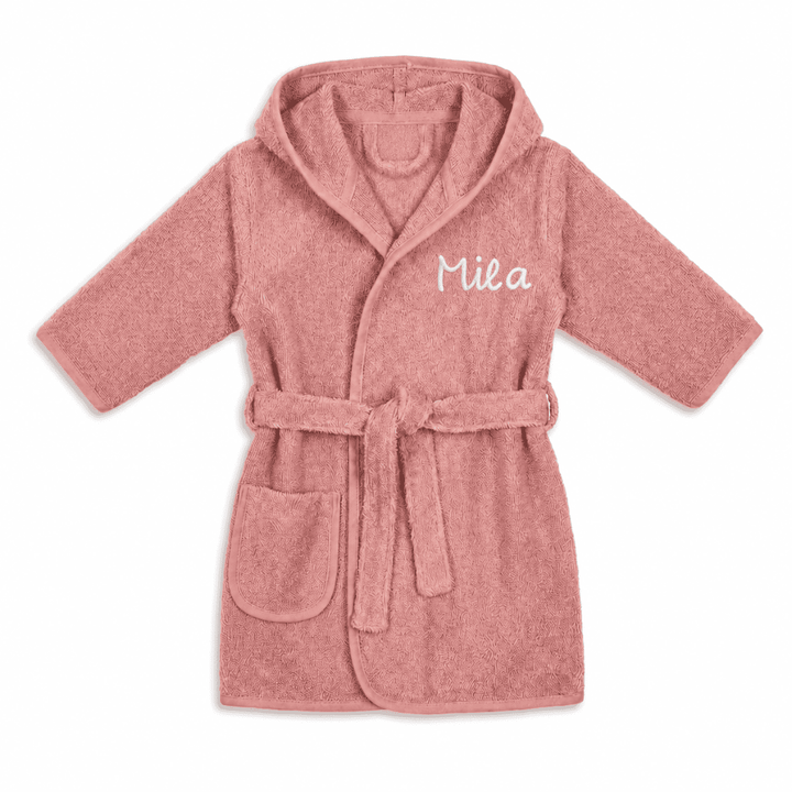 Baby- & Kinderbademantel mit gesticktem Namen