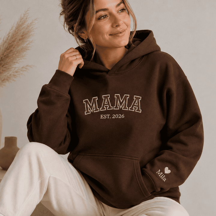 MAMA Hoodie – Gepersonaliseerd met Naam & Geboortejaar