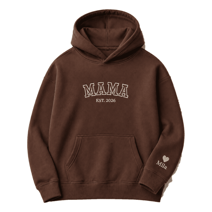 MAMA Hoodie – Gepersonaliseerd met Naam & Geboortejaar