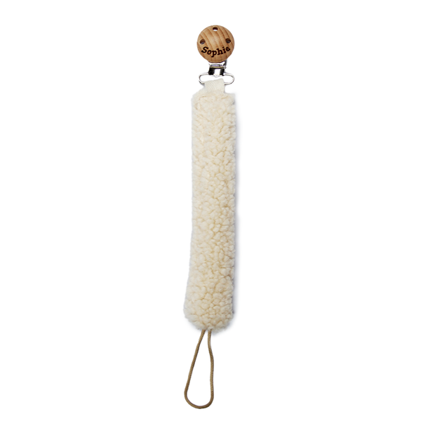 Teddy Schnullerkette mit Namen